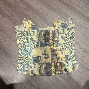 MIAOU bustier top size S